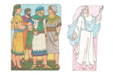 Primary Cutout Illustration Sons of Mosiah and Angel